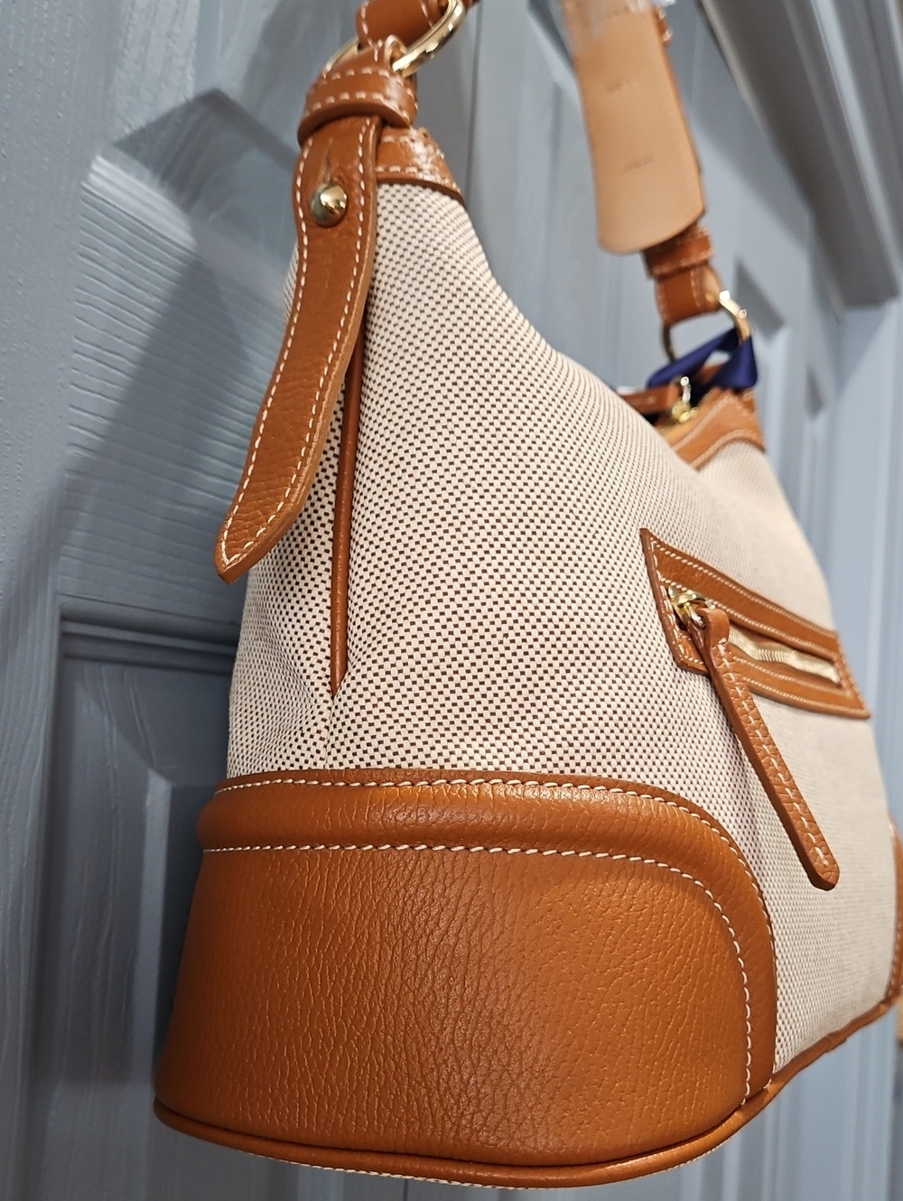 Dooney & Bourke Desert Canvas Hobo  Bag - NWT - Picture 3 of 16